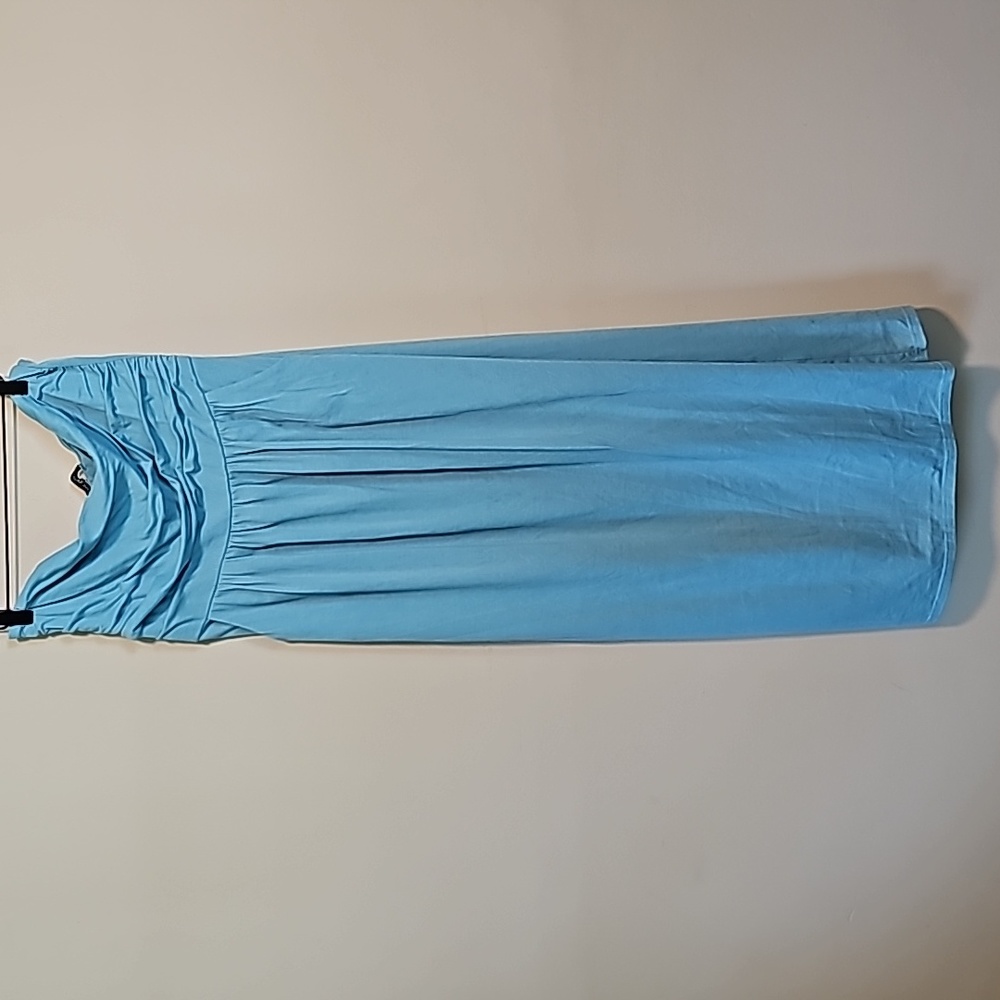 Full length tahirt dress with pockets